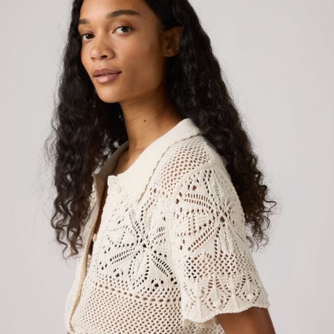 Levi's - Áo Sơ Mi Nữ Susanna Floral Crochet Shirt - 4