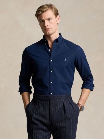 Ralph Lauren - Áo Sơ Mi Nam Slim Fit Stretch Poplin Shirt