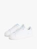 Tommy Hilfiger - Giày Sneakers Nữ Leather Metallic Logo Cupsole Trainers