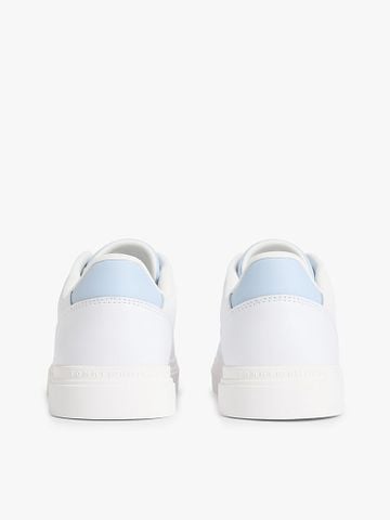 Tommy Hilfiger - Giày Sneakers Nữ Leather Metallic Logo Cupsole Trainers