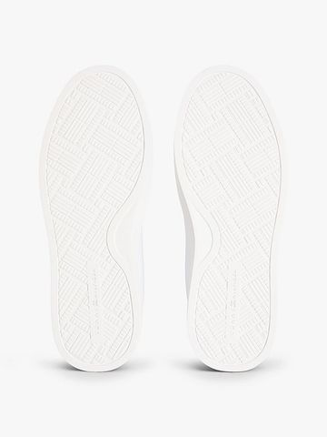 Tommy Hilfiger - Giày Sneakers Nữ Leather Metallic Logo Cupsole Trainers