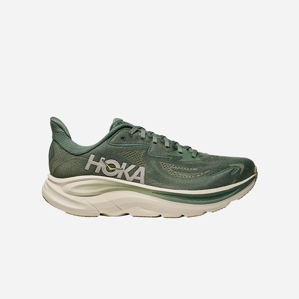 Hoka - Giày chạy bộ nam Clifton 10 Wide Running Shoes