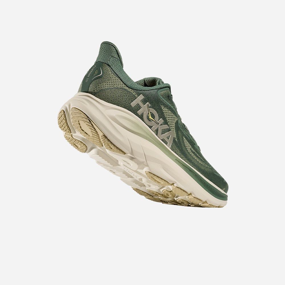 Hoka - Giày chạy bộ nam Clifton 10 Wide Running Shoes