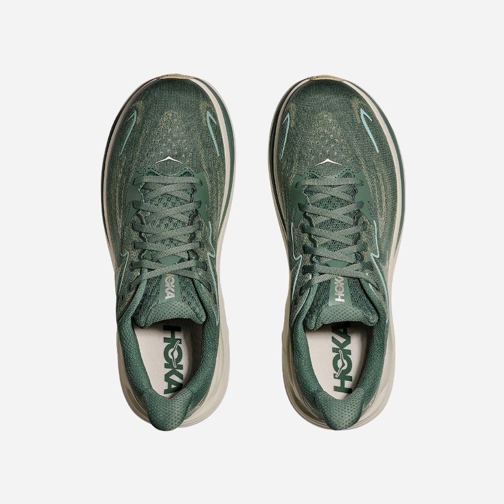 Hoka - Giày chạy bộ nam Clifton 10 Wide Running Shoes