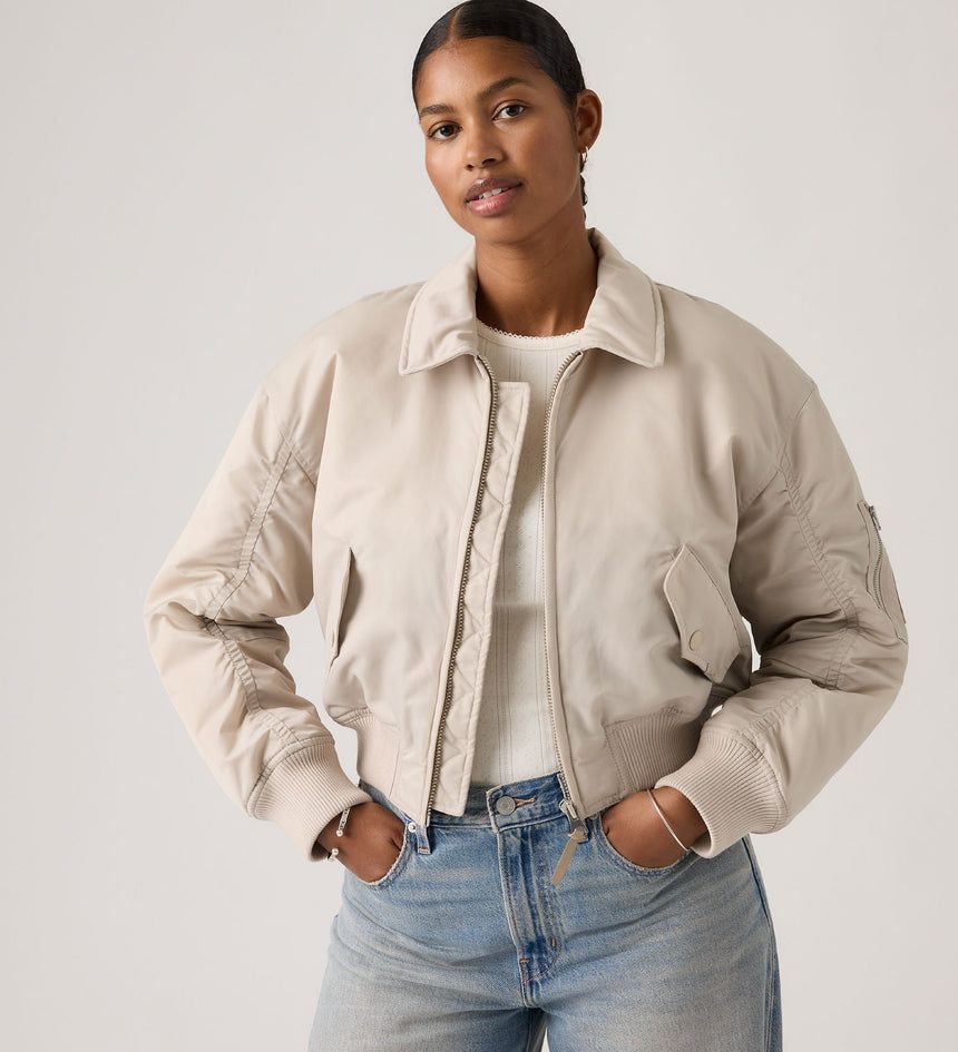 Levi's - Áo khoác nữ Levi's® Women's Bowie Cropped Bomber Jacket