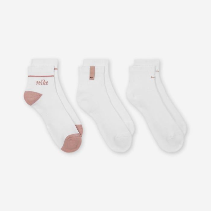Nike - Vớ thể thao cổ thấp (3 đôi) Nam Nữ Everyday Plus Cushioned Ankle Socks (3 Pairs)