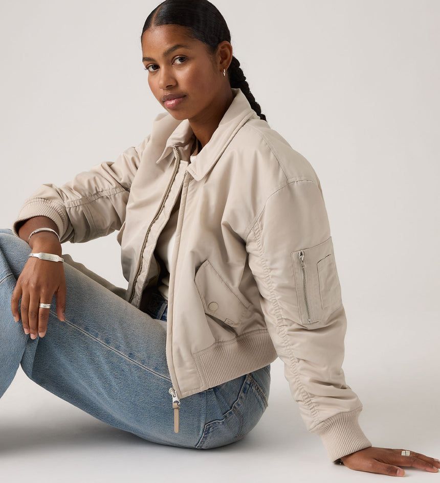 Levi's - Áo khoác nữ Levi's® Women's Bowie Cropped Bomber Jacket