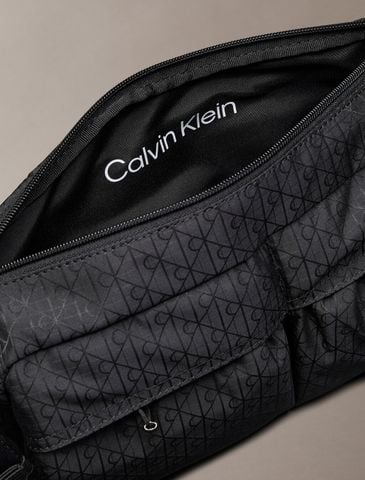 Calvin Klein - Túi Bao Tử Nam Water-Repellent Ripstop Sling Bum Bag