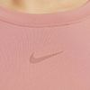 Nike - Áo thun tay ngắn tập luyện Nữ Women's One Classic Twist Short-Sleeve T-Shirt - Pink