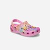 Crocs - Xăng đan trẻ em Pikachu Pink Classic Clog Kid Multi Clog