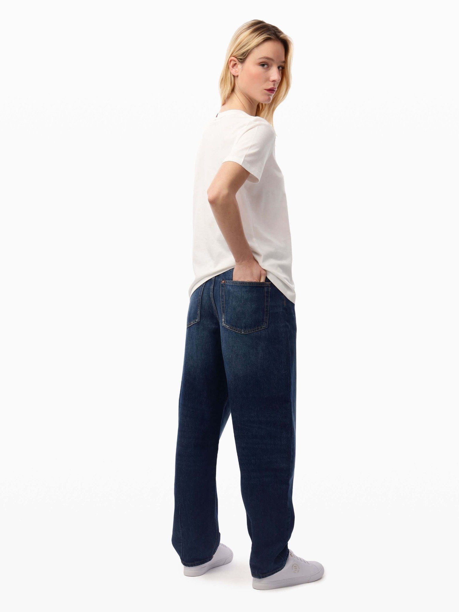 Tommy Hilfiger - Áo phông tay ngắn nữ Regular Graphic Tee