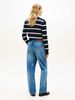 Tommy Hilfiger - Quần Jean Dài Nữ Crest Embroidery Mid Rise Barrel Leg Jeans