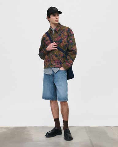 Levi's - Quần jeans ngắn nam 478™ Baggy 12" Men's Shorts - Medium Wash