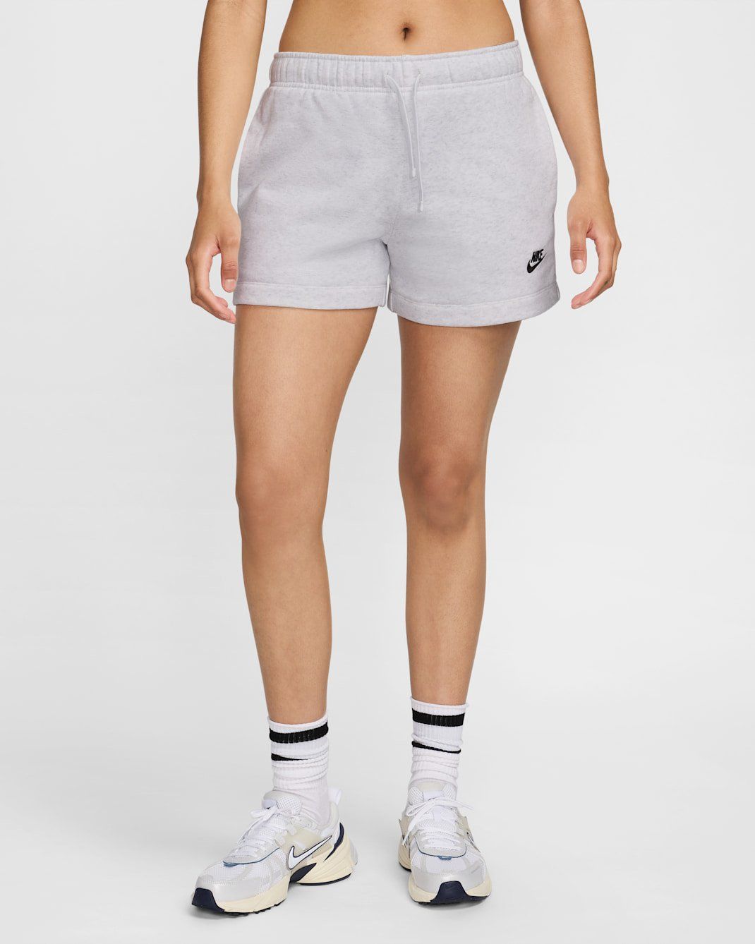 Nike - Quần ngắn thể thao Nữ Sportswear Club Fleece Women's Mid-Rise Shorts.