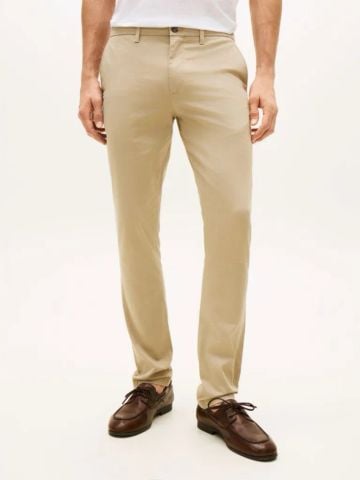 Tommy Hilfiger - Quần Kaki Dài Nam Bleecker Textured Print Slim Trousers