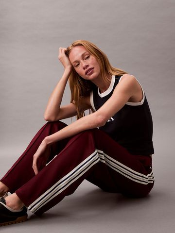 Calvin Klein - Quần dài nữ High Shine French Terry Track Pants