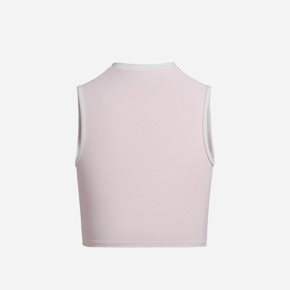 Speedo - Đồ bơi 1 mảnh nữ 2025 Sun Protection Crop Zip Vest Tankini Top