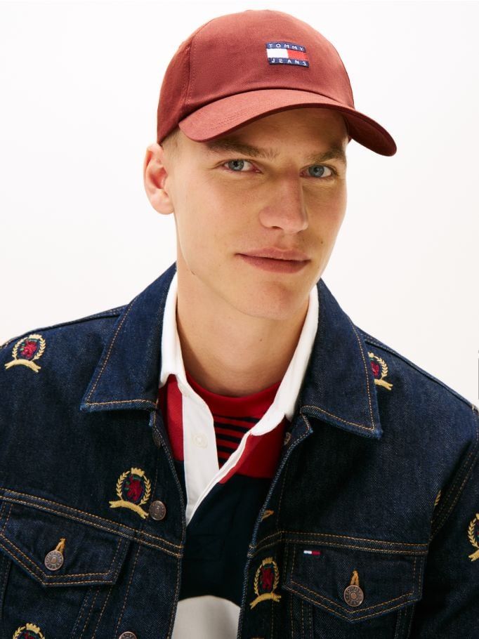 Tommy Hilfiger - Nón lưỡi trai nam Heritage Logo Twill Baseball Cap