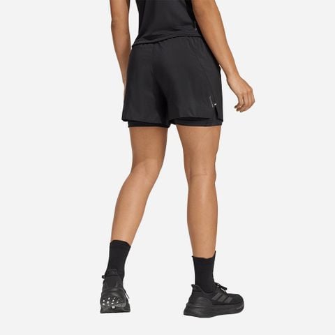 Adidas - Quần Ngắn Chạy Bộ Nữ Adi365 Running Essentials 2In1 Shorts