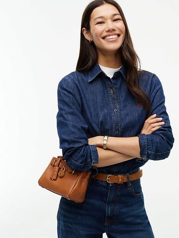 Tommy Hilfiger - Túi Xách Cầm Tay Nữ The American Icon Bifold-Brieftasche Aus Leder - 4