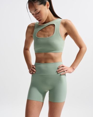 Nike - Quần Ngắn Ống Bó Thể Thao Nữ Zenvy Women's High-Waisted Biker Shorts