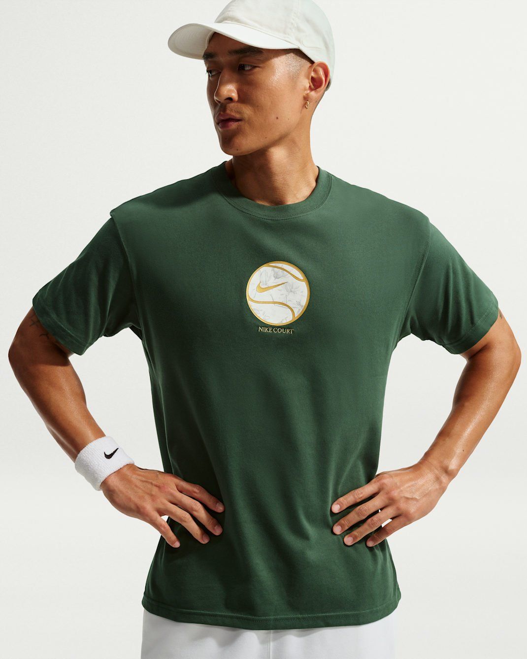 Nike - Áo tay ngắn thể thao Nam NikeCourt Men's Dri-FIT Max90 T-Shirt