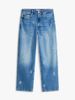 Tommy Hilfiger - Quần Jean Dài Nữ Crest Embroidery Mid Rise Barrel Leg Jeans