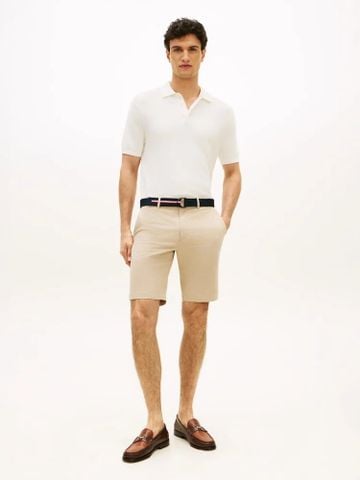 Tommy Hilfiger - Quần Kaki Ngắn Nam Denton 9.5in Essential Twill With Belt - 4