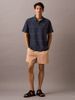 Calvin Klein - Áo polo tay ngắn nam Stripe Relaxed Polo Shirt