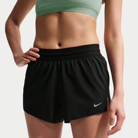 Nike - Quần Ngắn Chạy Bộ Nữ Swift Breathe Women's Dri-FIT Mid-Rise Brief-Lined Running Shorts