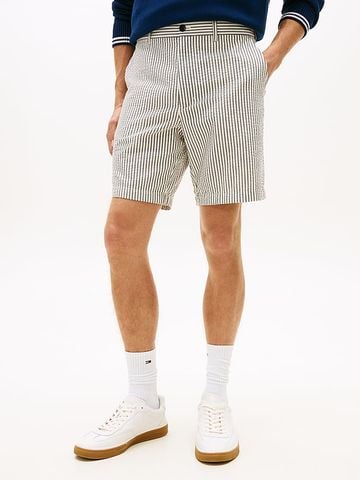 Tommy Hilfiger - Quần Kaki Ngắn Nam Dover Regular Straight Stripe Seersucker Chino Shorts