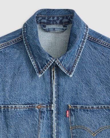 Levi's - Áo khoác jeans nam Twisted Trucker Jacket - Medium Wash - 2