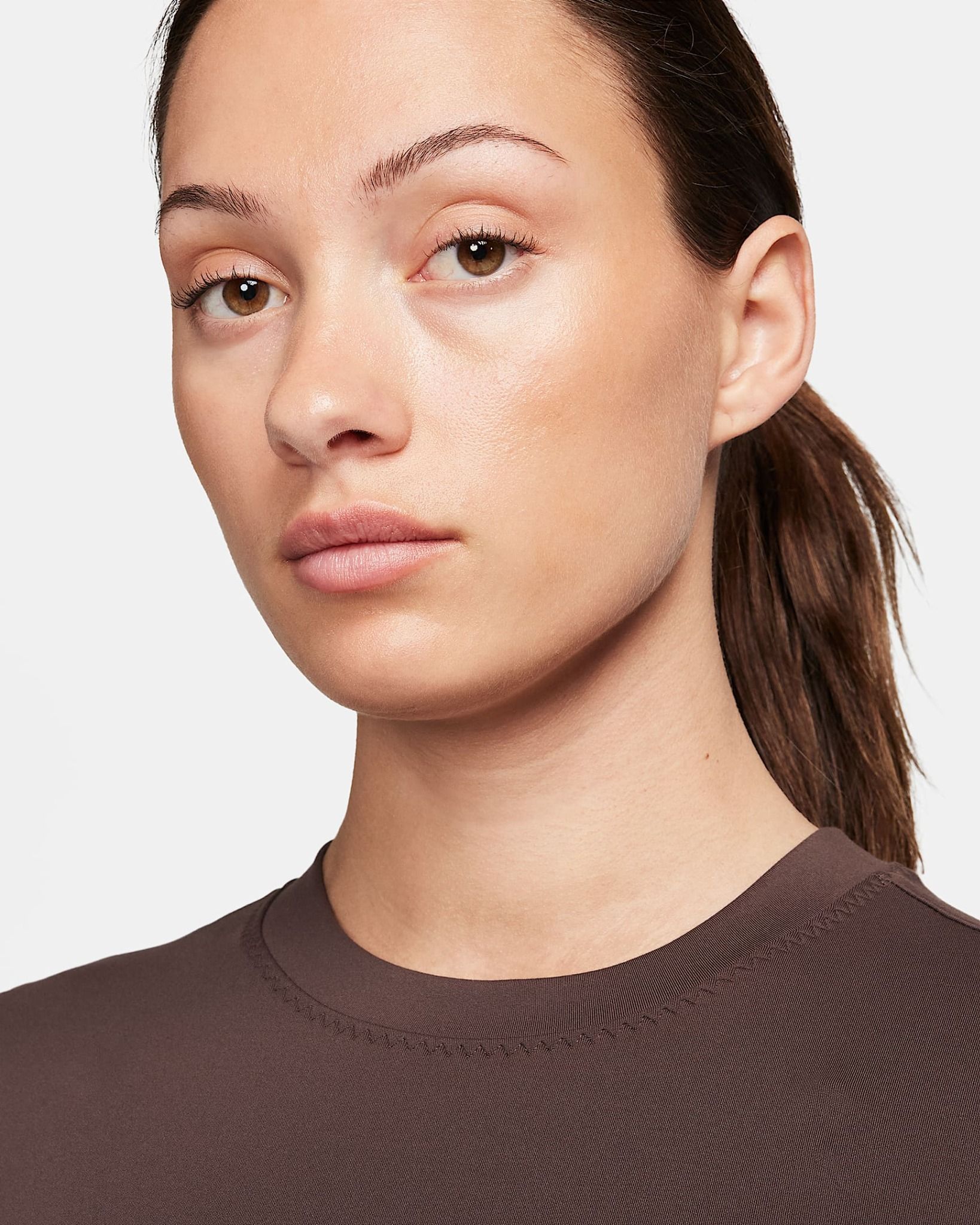 Nike - Áo tay dài thể thao Nữ One Fitted Women's Dri-FIT Long-Sleeve Top