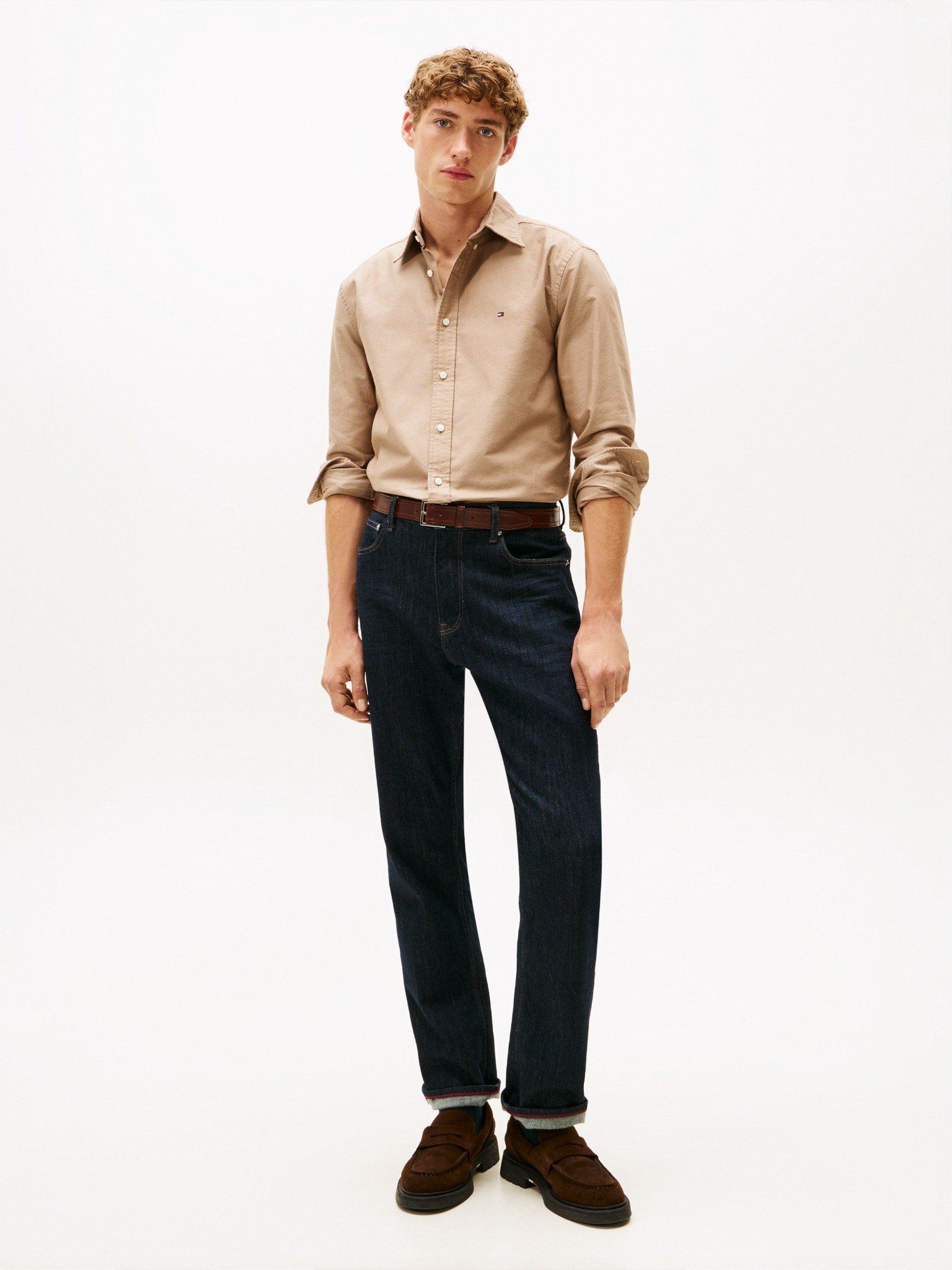 Tommy Hilfiger - Áo sơ mi tay dài nam Asia Fit Heritage Oxford Shirt