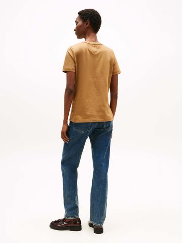 Tommy Hilfiger - Áo phông tay ngắn nữ Tonal Flag Regular Tee - 2