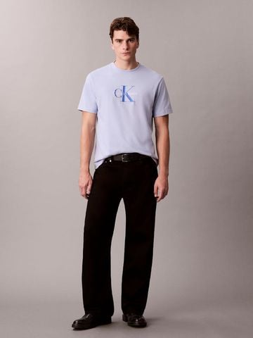 Calvin Klein - Áo thun thời trang nam Monogram Logo Tee