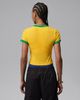Nike - Áo Tay Ngắn Thể Thao Nữ Jordan Women's Graphic Brazil Crew-Neck Top