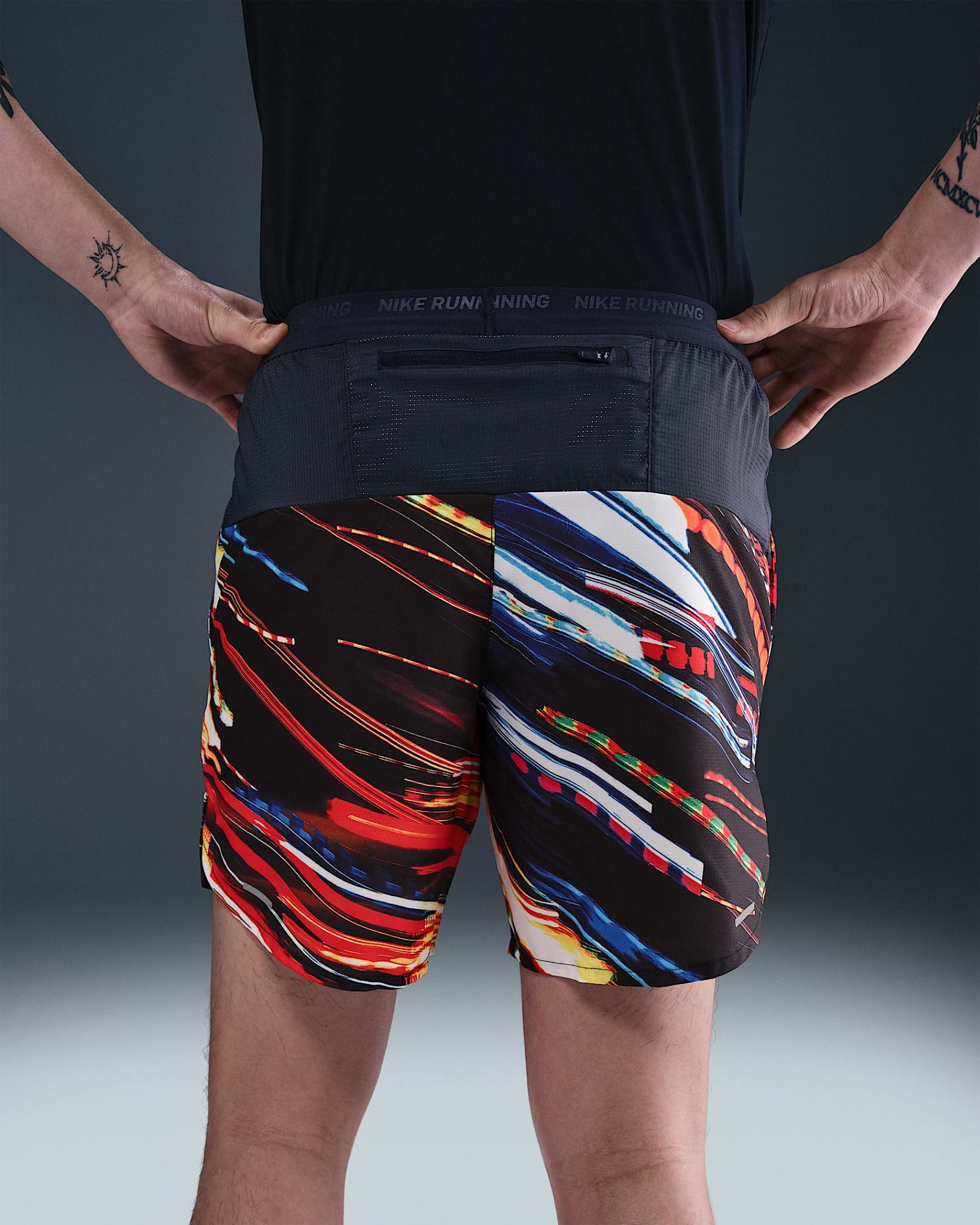 Nike - Quần ngắn thể thao Nam Stride Men's Dri-FIT Briefs-Lined Running Shorts