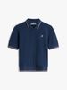 Tommy Hilfiger - Áo Thun Có Cổ Nữ TH Script Lyocell Zip Short Sleeve Polo