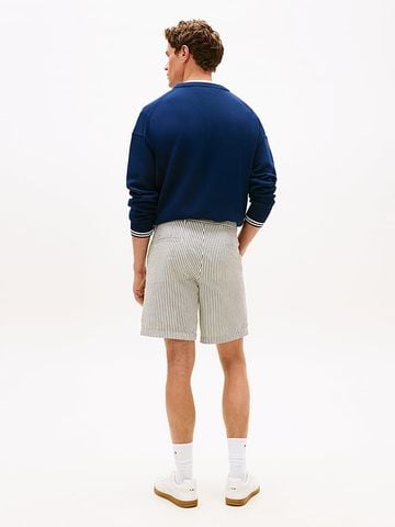 Tommy Hilfiger - Quần Kaki Ngắn Nam Dover Regular Straight Stripe Seersucker Chino Shorts - 4