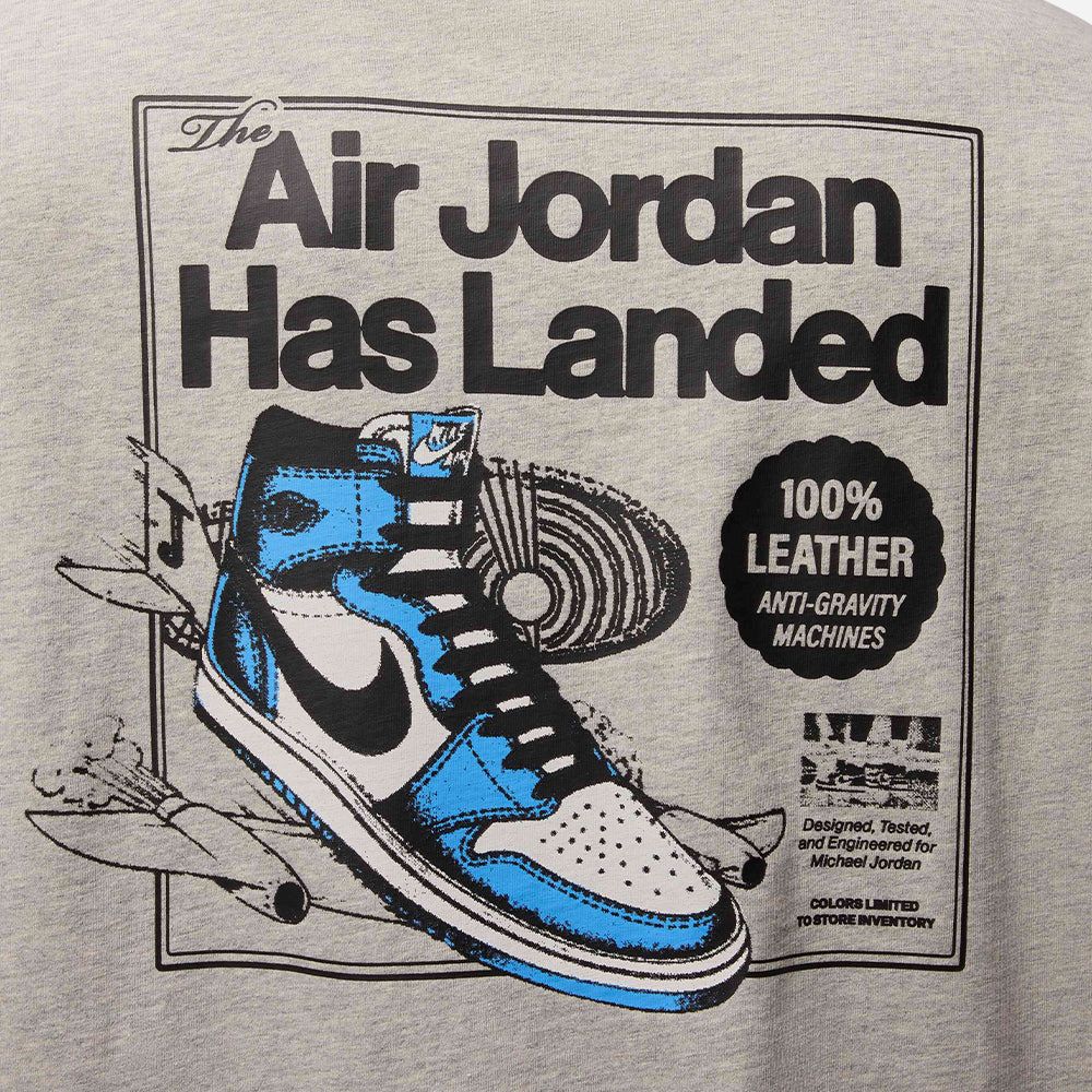 Nike - Áo thun bóng rổ Nam Men's Nike Jordan AJ1 T-Shirt - Gray