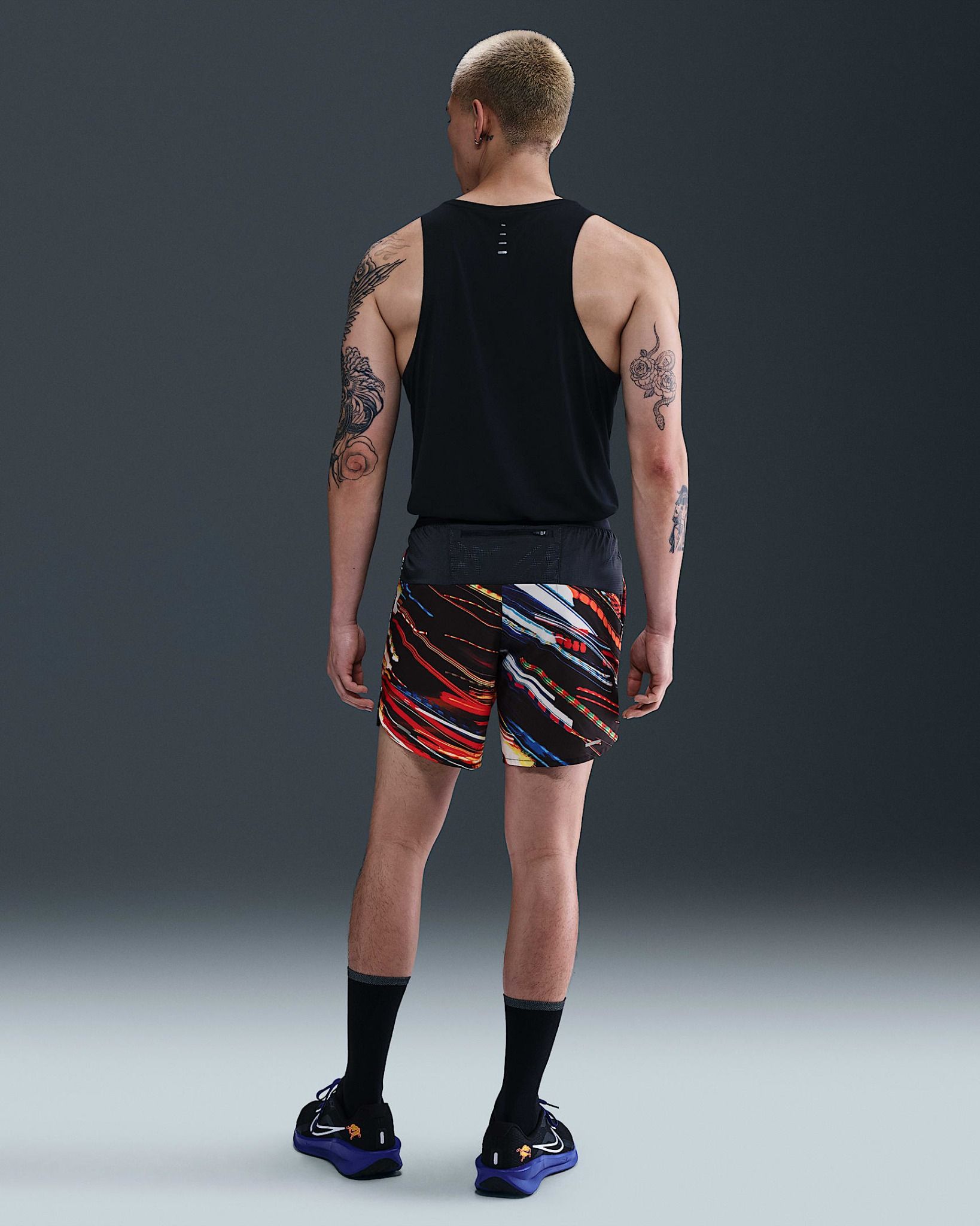 Nike - Quần ngắn thể thao Nam Stride Men's Dri-FIT Briefs-Lined Running Shorts