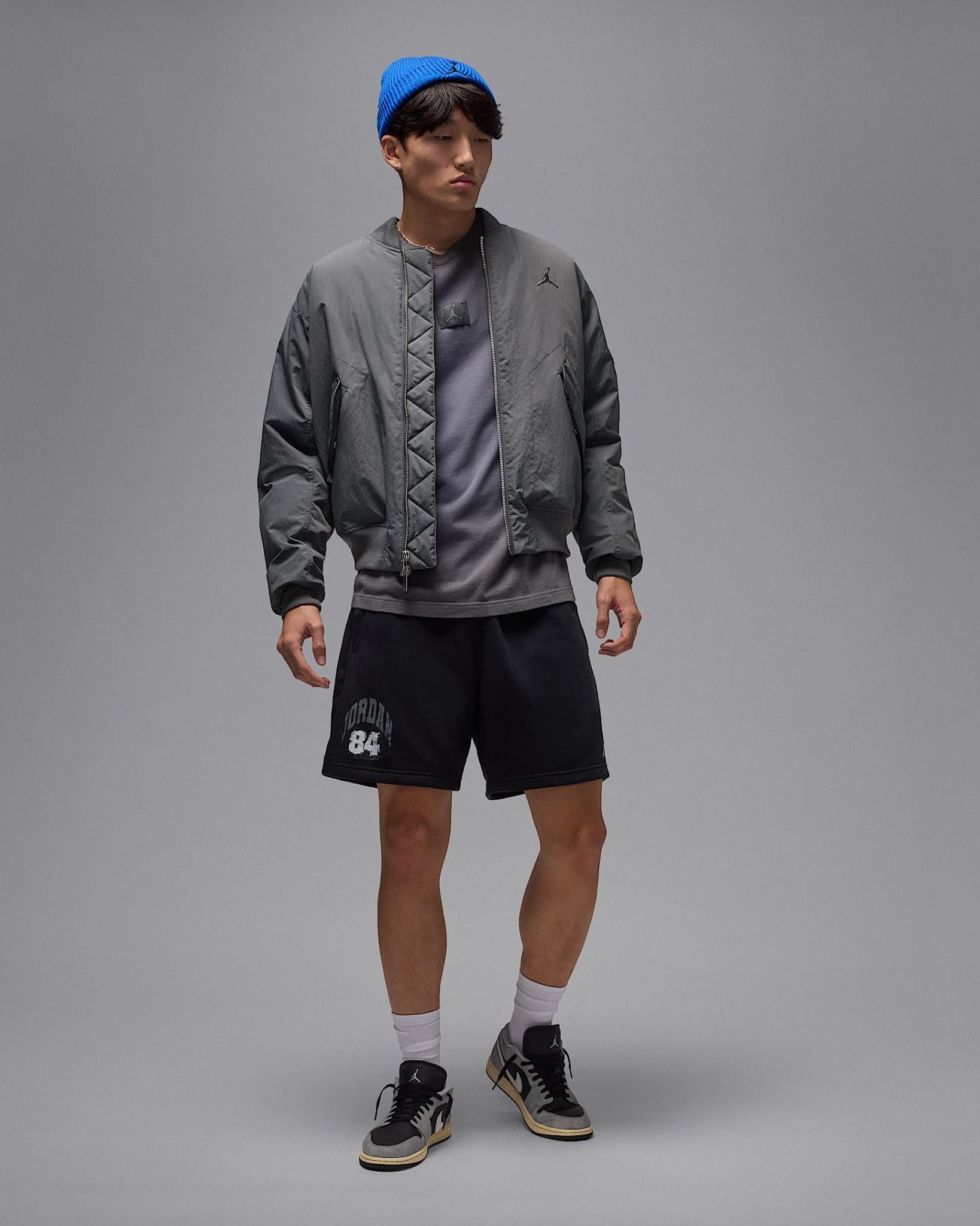 Nike - Quần ngắn thể thao Nam Jordan Brooklyn Men's Collegiate Shorts