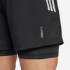 adidas - Quần ngắn chạy bộ Nam Men's Adidas Own The Run Climacool 2-In-1 Shorts - Black