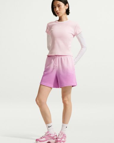 Nike - Quần Ngắn Thể Thao Nữ Sportswear Phoenix Fleece Women's Mid-Rise Shorts