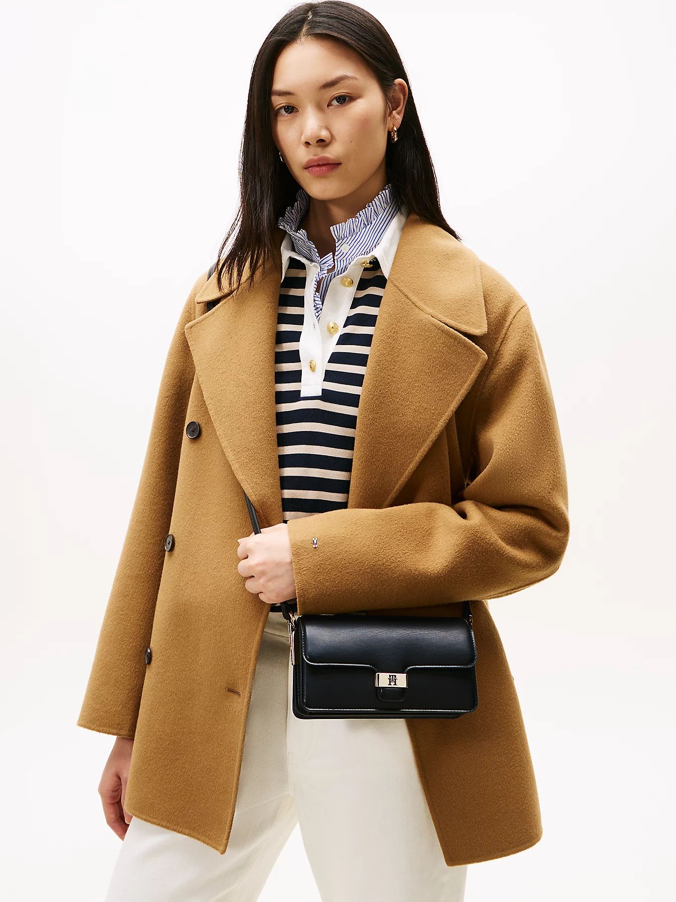 Tommy Hilfiger - Túi đeo chéo nữ Heritage Flap Closure Crossbody Bag