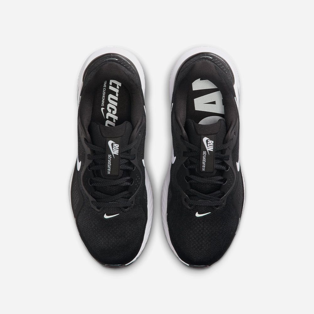 Nike - Giày chạy bộ Nữ Women's Nike Structure 26 Wide Running Shoes - Black