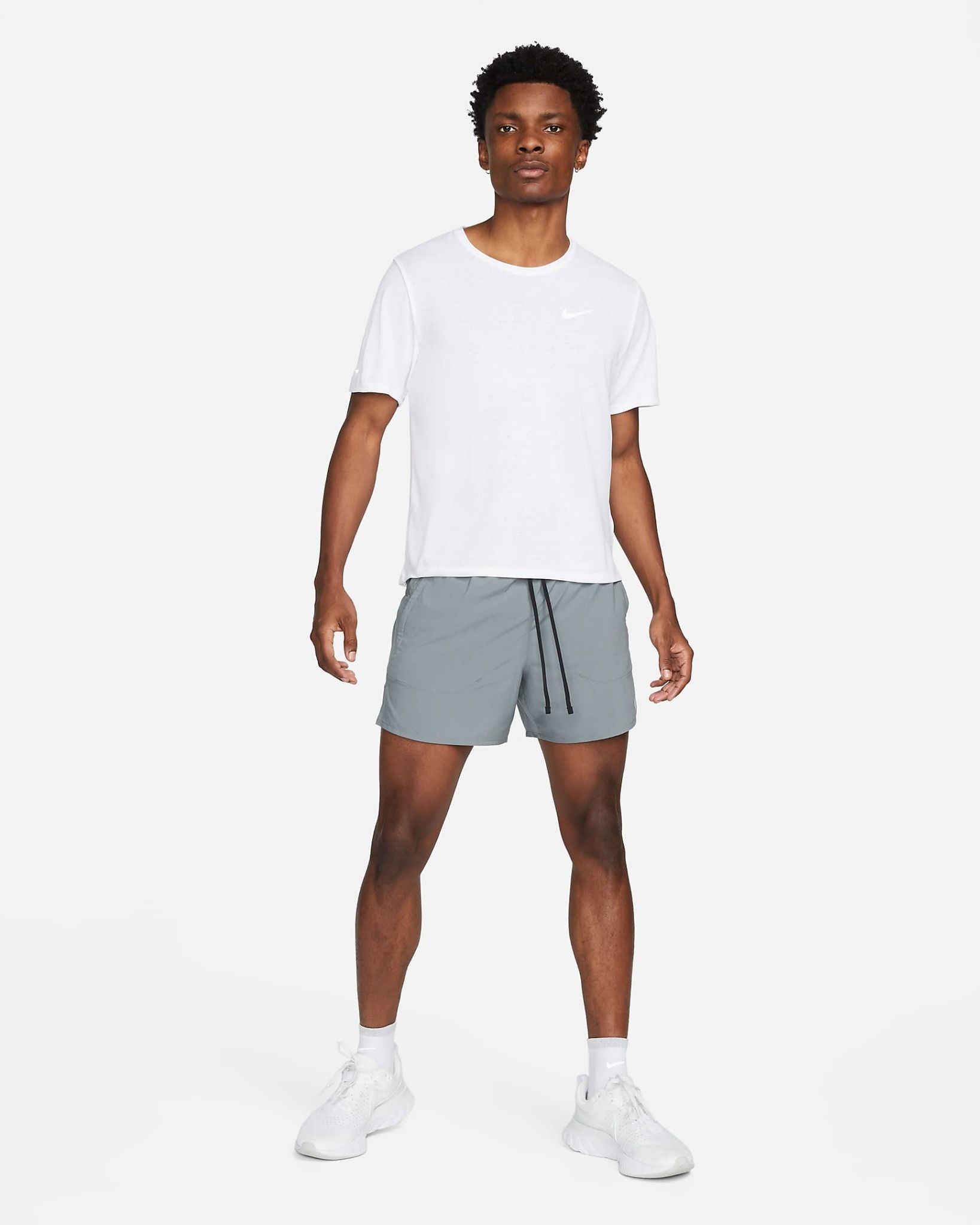 Nike - Quần ngắn thể thao Nam Dri-FIT Stride Men's Brief-Lined Running Shorts