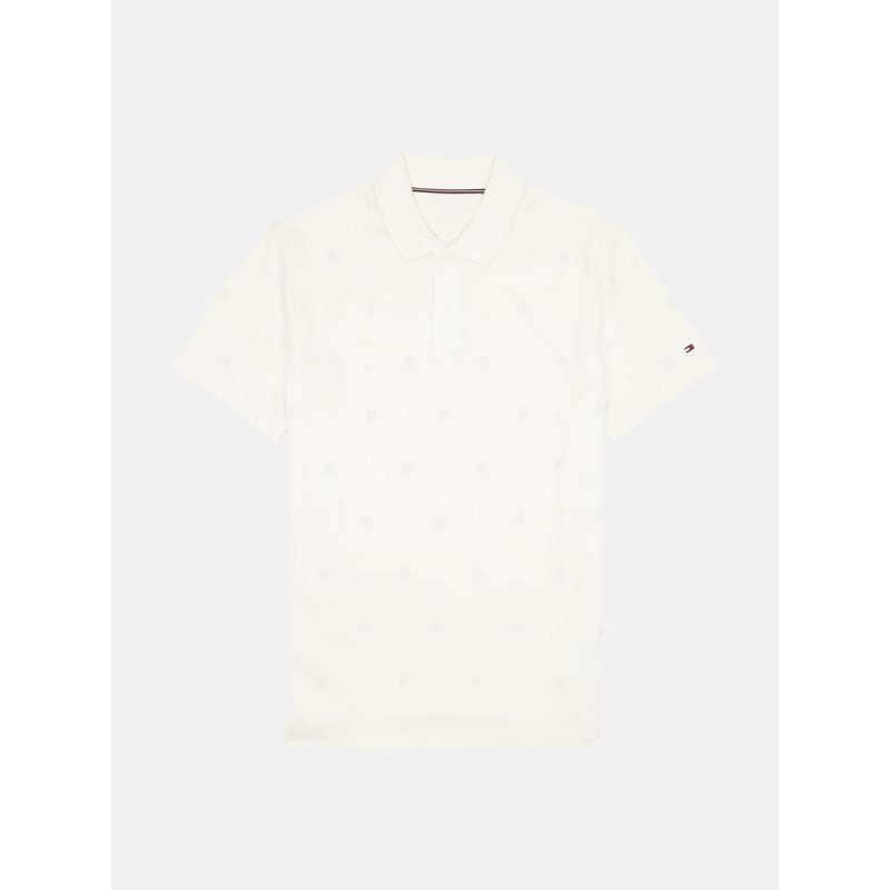 Tommy Hilfiger - Áo thun có cổ polo tay ngắn nam TH All Over Classic Fit Polo