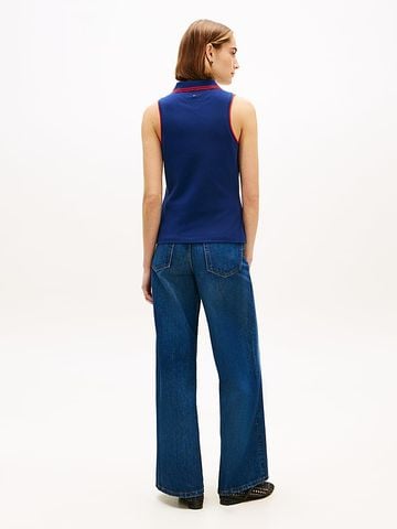 Tommy Hilfiger - Áo Thun Có Cổ Nữ 1985 Slim Fit Pique Sleeveless Polo Shirt - 2